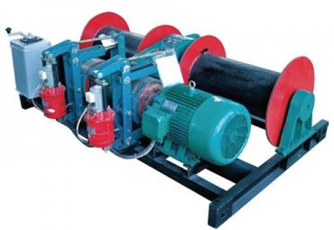 雙卷筒卷揚機電機短路原因